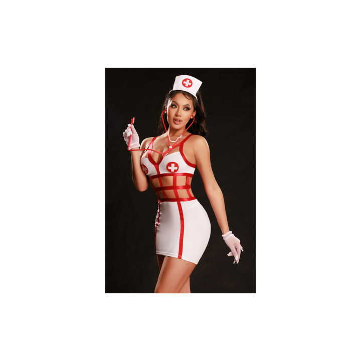Déguisement infirmière sexy 5 pièces - J Lingerie