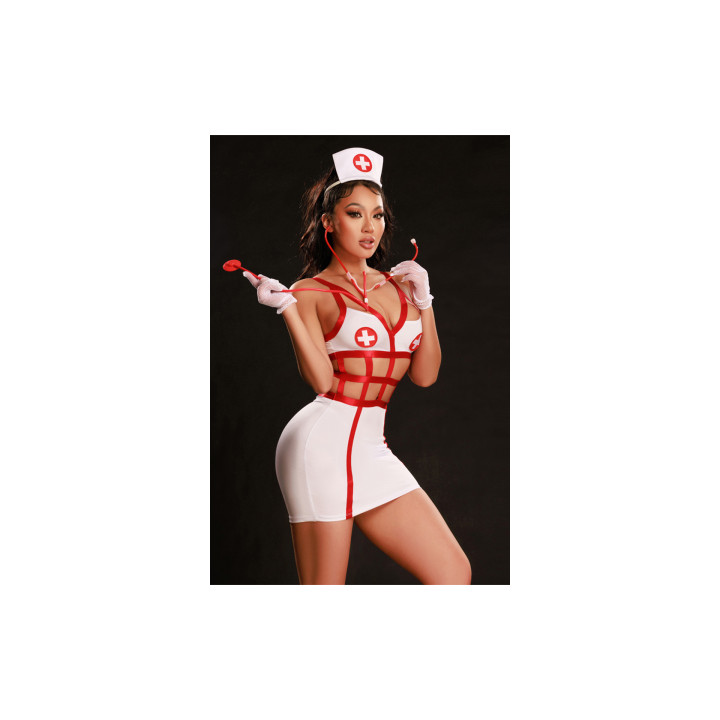 Déguisement infirmière sexy 5 pièces - J Lingerie