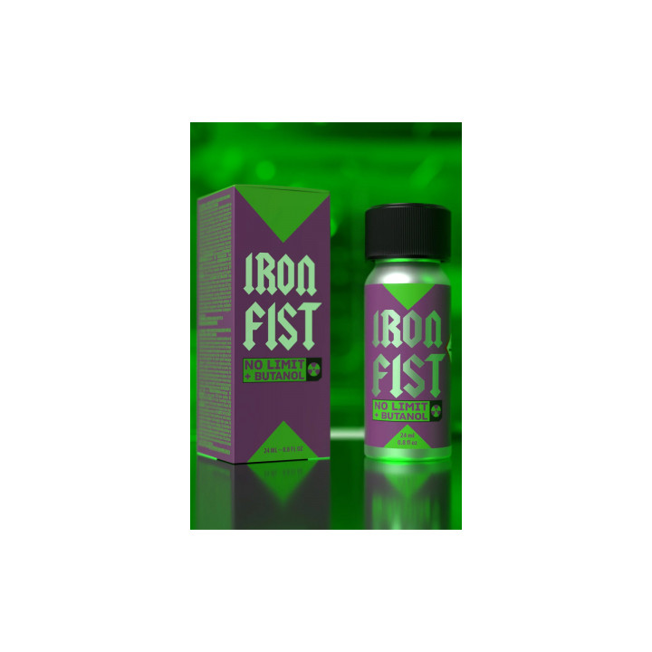 Poppers Iron Fist No Limit Butanol 24ml