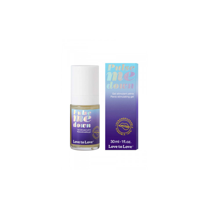 Gel stimulant pénis Pulse Me Down 30ml - Love To Love