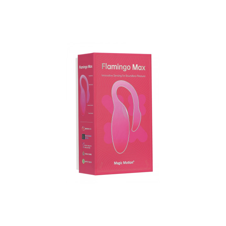 Stimulateur connecté Flamingo Max rose  - Magic Motion