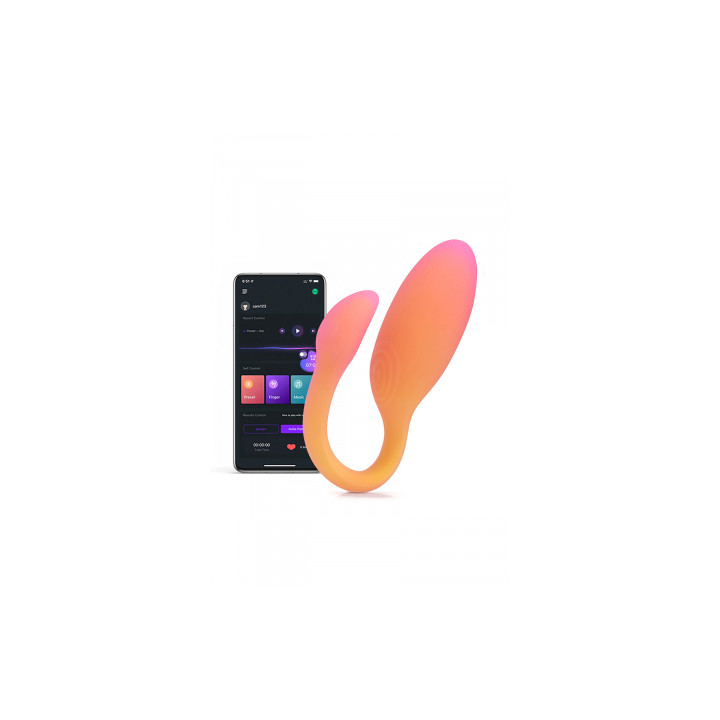Oeuf vibrant connecté Flamingo Max orange - Magic Motion