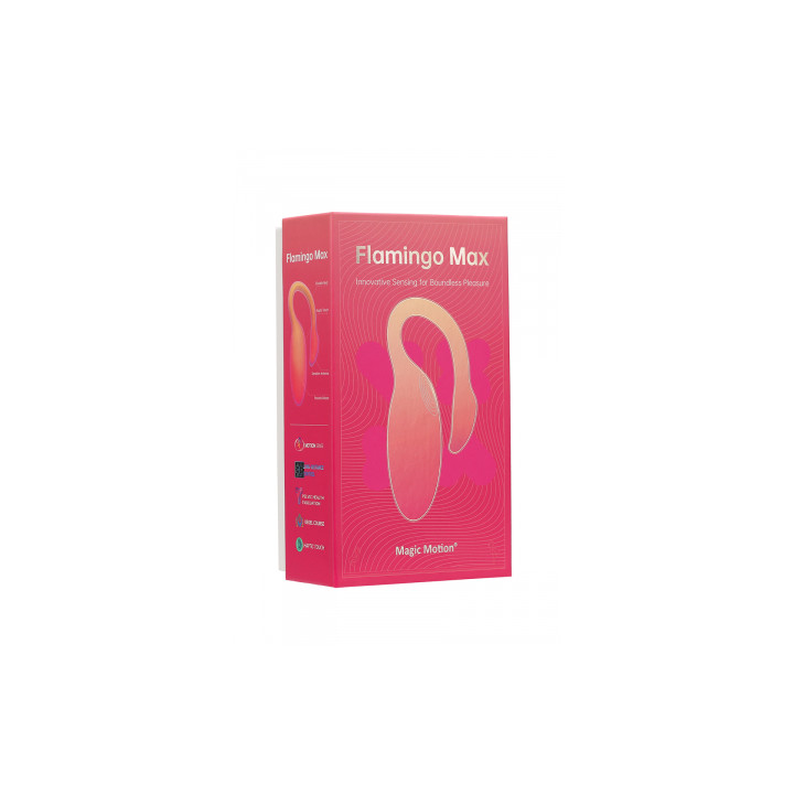 Oeuf vibrant connecté Flamingo Max orange - Magic Motion