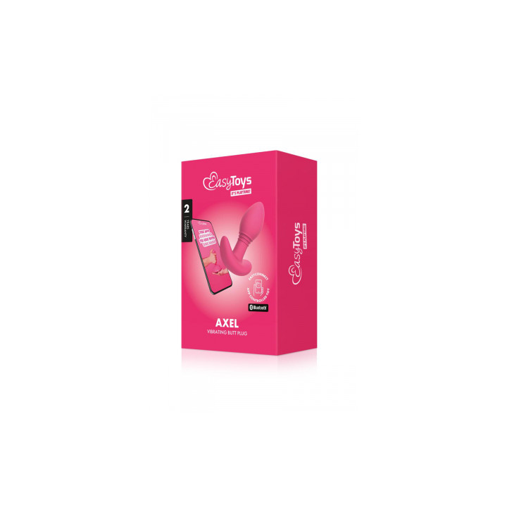 Plug anal vibrant connecté Axel - EasyConnect