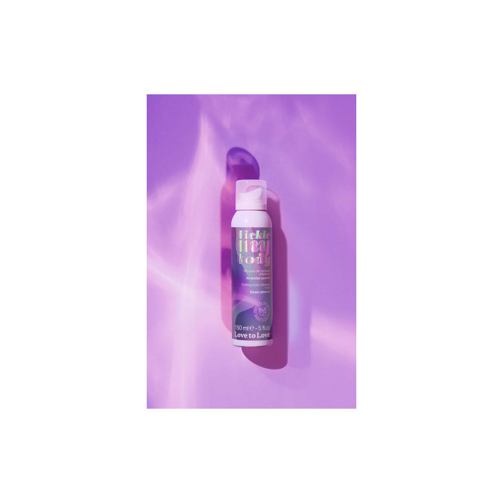 Mousse massage crépitante - Amande sucrée