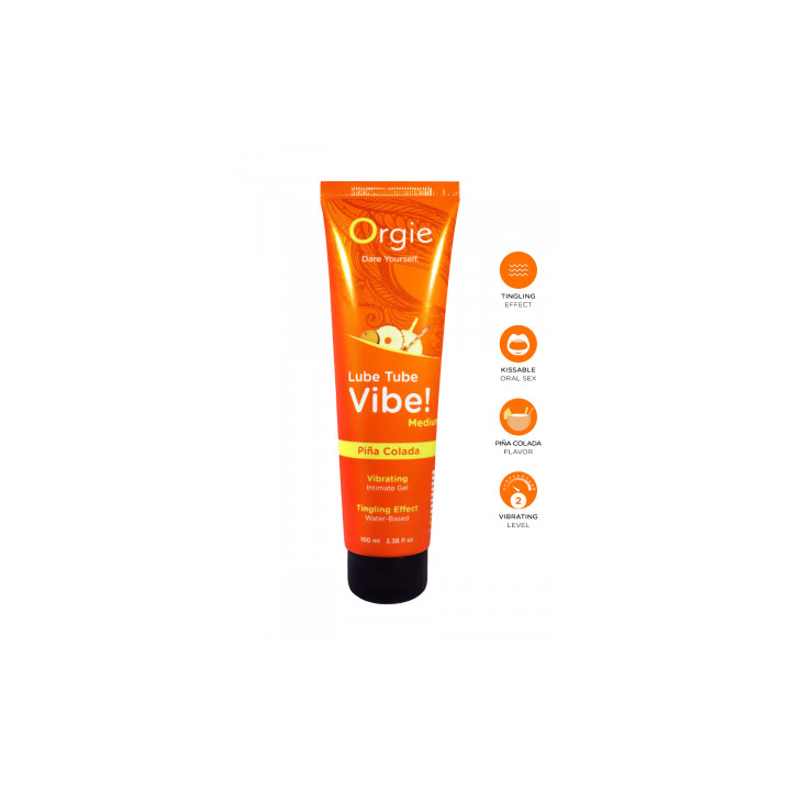 Lubrifiant Lube Tube Vibe (Medium) Pina Colada 100ml