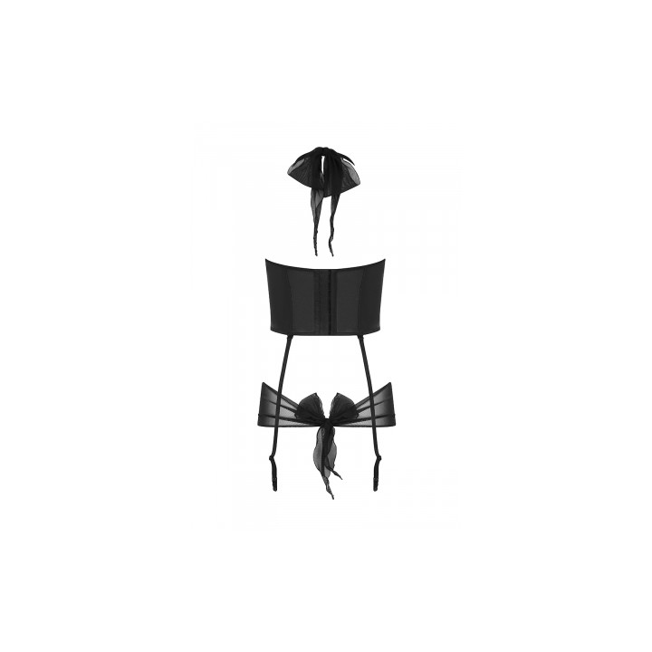 Guêpière Kesmina faux cuir - Passion