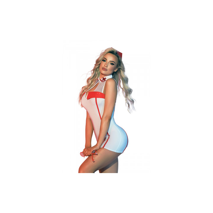 Costume infirmière sexy 4 pièces
