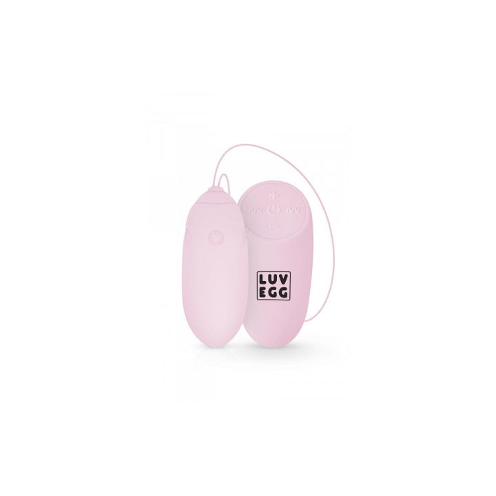 Oeuf vibrant télécommandé rose - LUV EGG