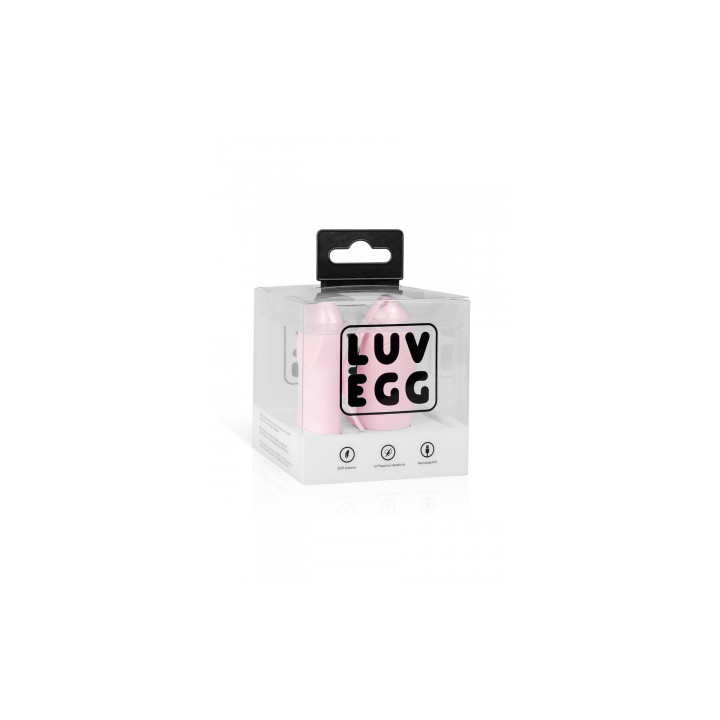 Oeuf vibrant télécommandé rose - LUV EGG