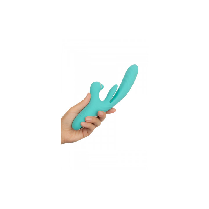 Vibro rabbit va-et-vient + tapping Point G Lisa - Good Vibes Only
