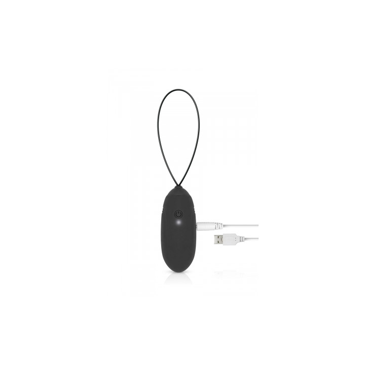 Oeuf vibrant télécommandé noir - LUV EGG