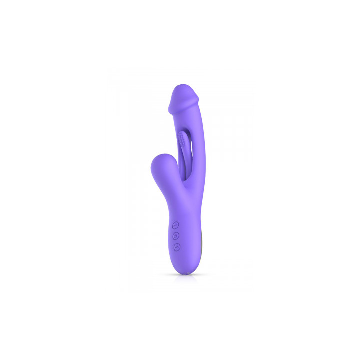 Vibro Rabbit avec Stimulateur de Point G Tess - Good Vibes Only