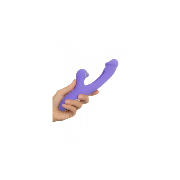 Vibro Rabbit avec Stimulateur de Point G Tess - Good Vibes Only