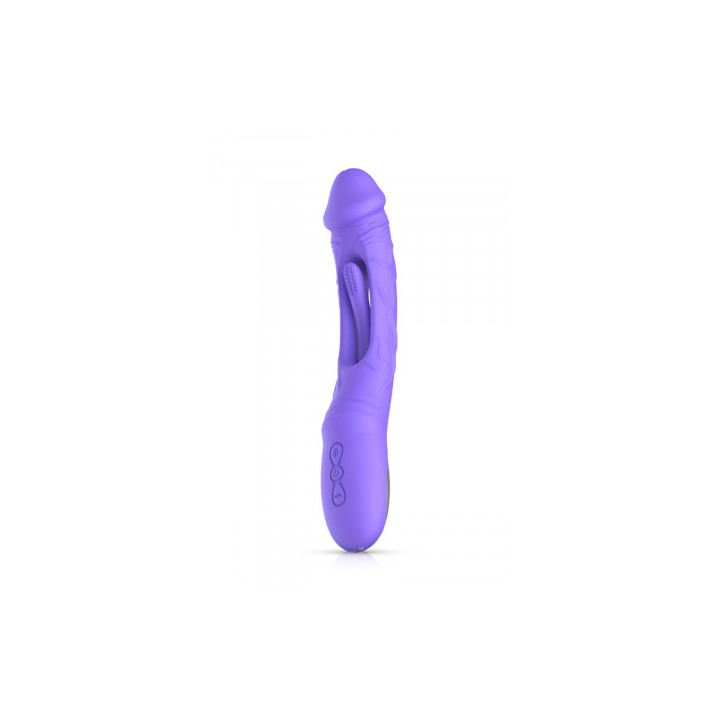 Vibro avec stimulateur de point G Flax - Good Vibes Only