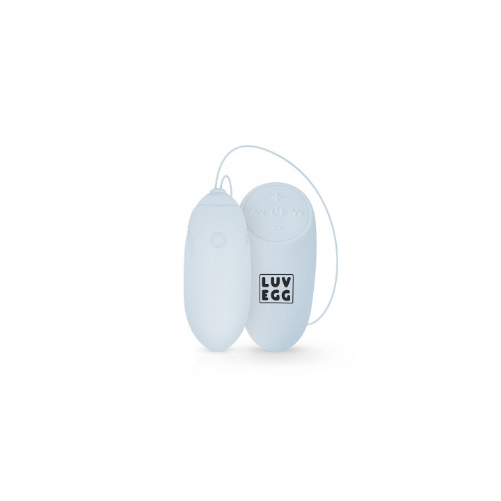 Oeuf vibrant télécommandé bleu - LUV EGG