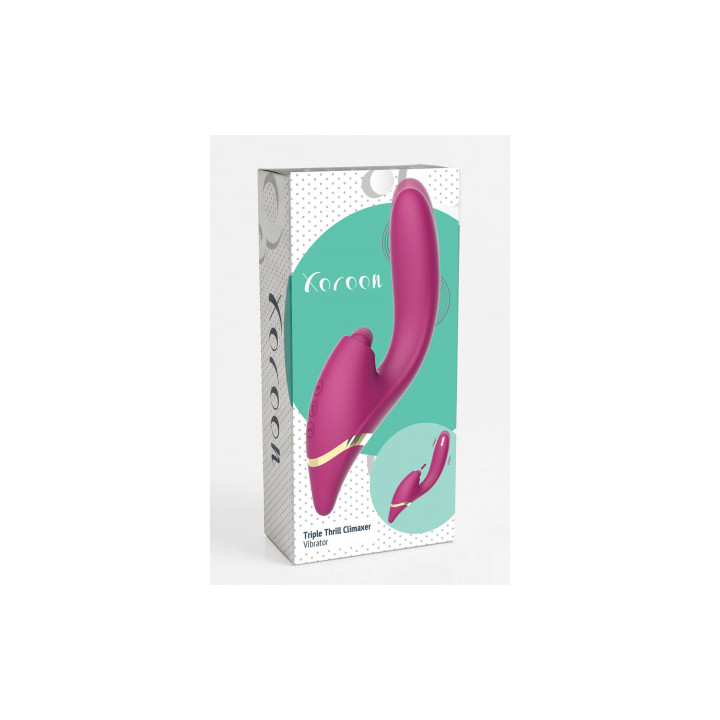 Vibro à triple stimulation Climaxer - Xocoon