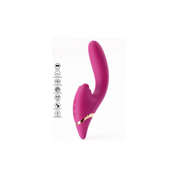 Vibro à triple stimulation Climaxer - Xocoon
