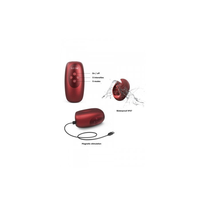 Masturbateur Sub One Velvet Red - Man Wan