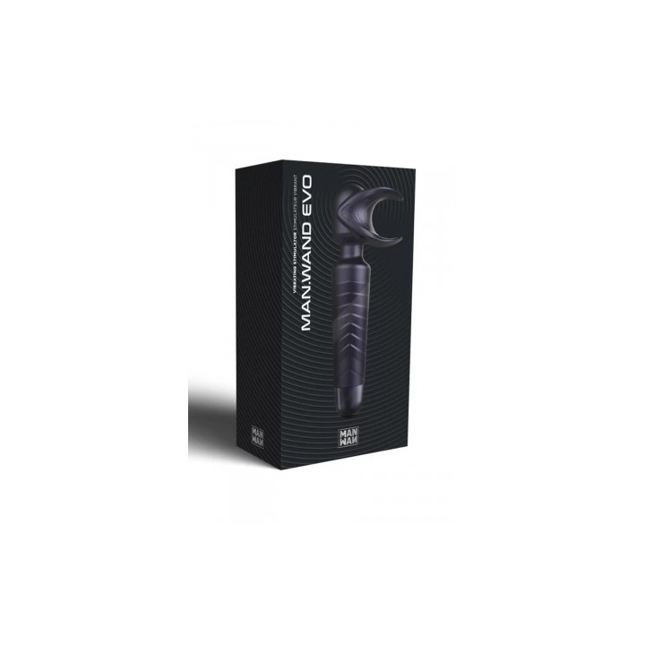 Masturbateur Man Wand Evo Black Plum - Man Wan