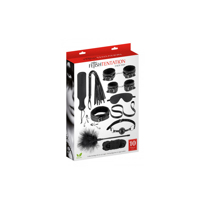 Coffret Bondage SM 10 pièces