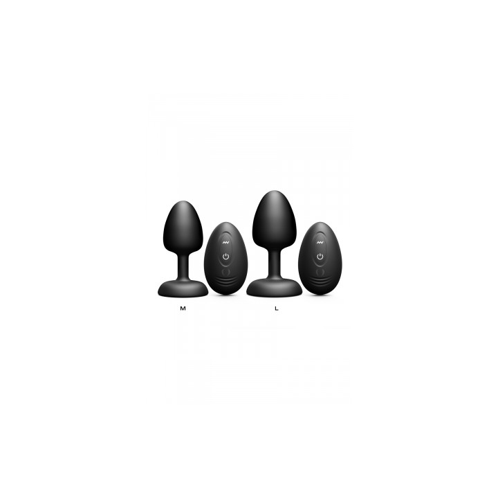 Plug anal vibrant télécommandé Geisha Plug Infinite M - Dorcel