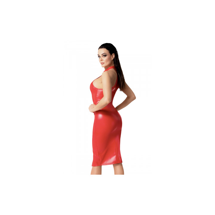 Robe mi-longue Orgia F354 wetlook