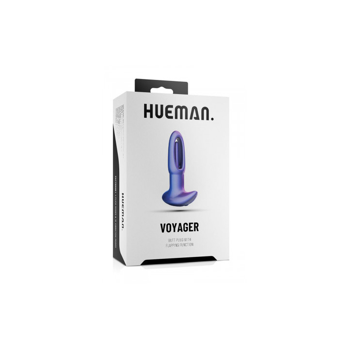 Plug anal à vibrations et tapotements Voyager - Hueman