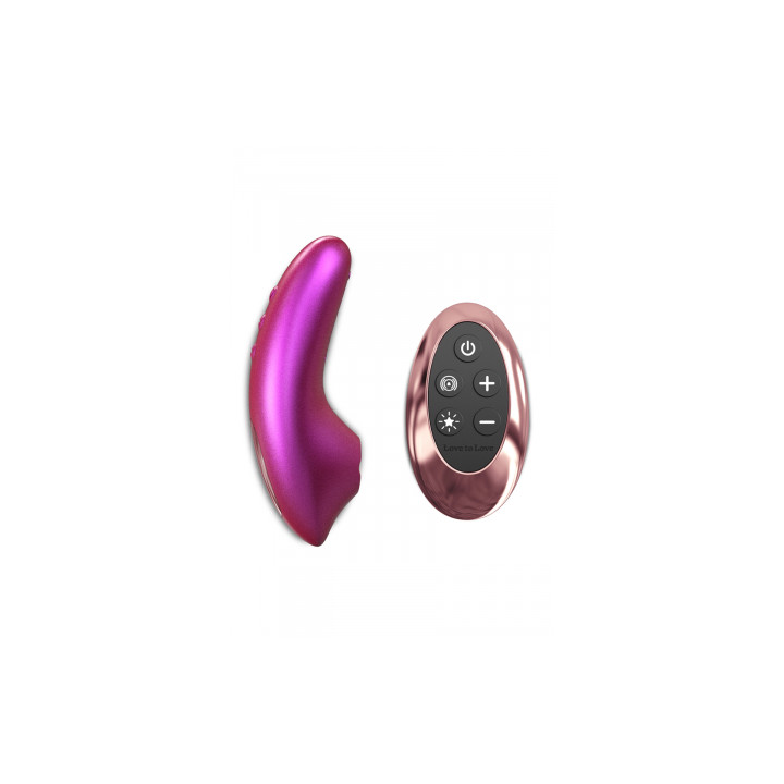 Masseur clitoridien télécommandé Dreamer Iridescent Berry - Love to Love