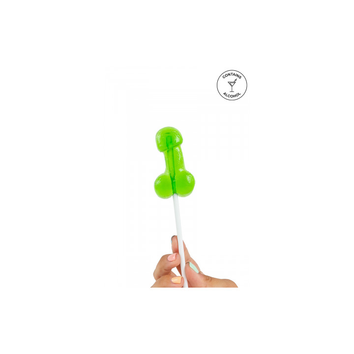 Sucette pénis Caipirinha avec alcool