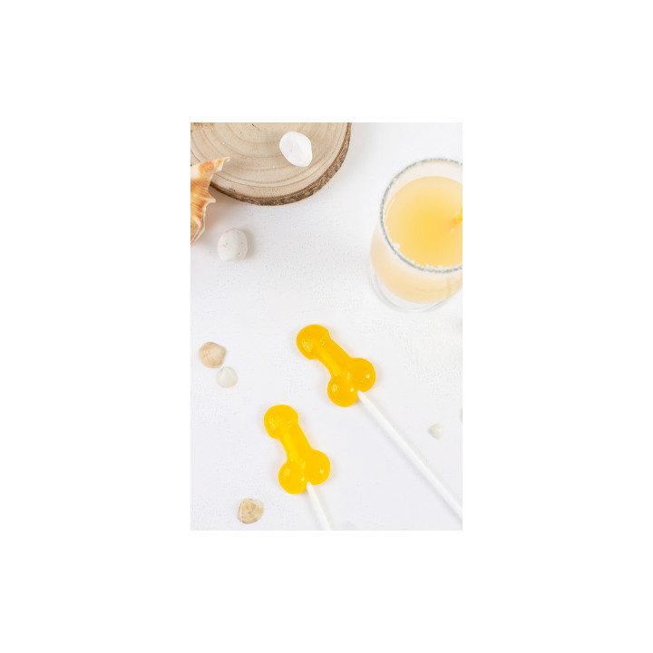 Sucette pénis pina colada avec alcool