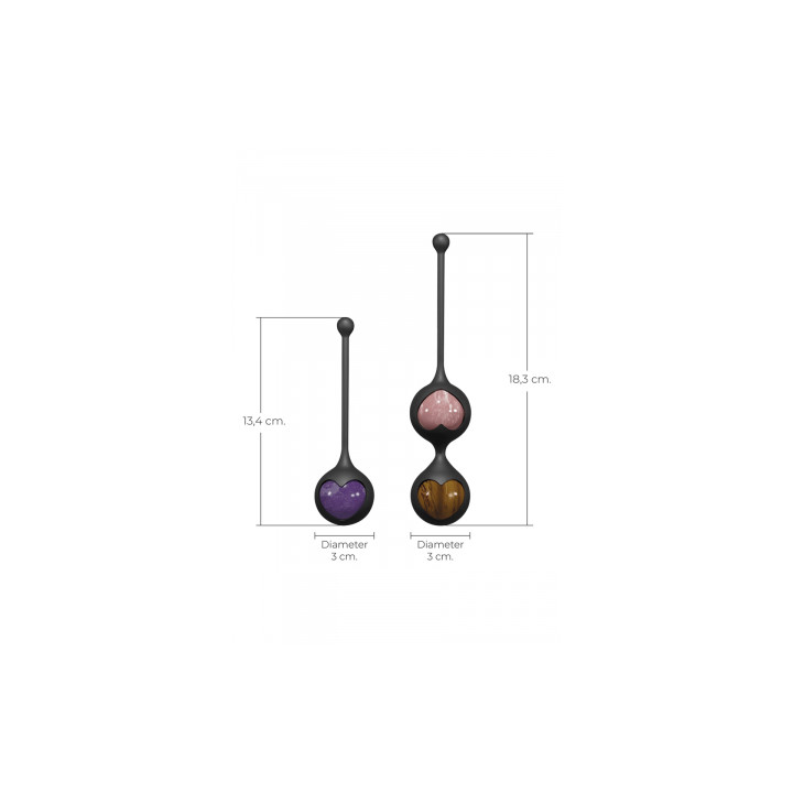Coffret boules Geisha Harmony Stones - Adrien Lastic