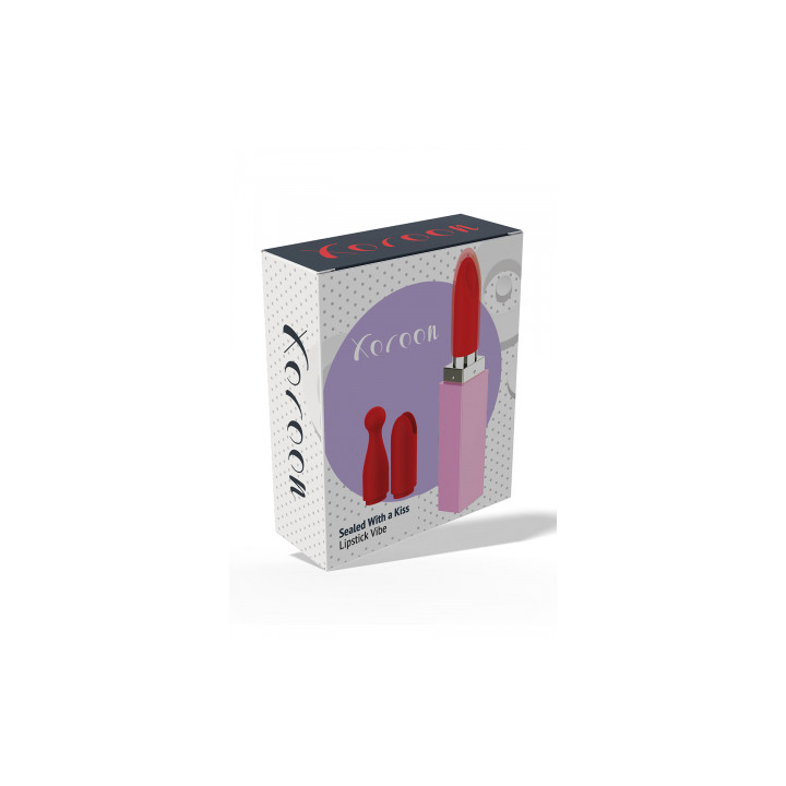 Mini vibro rouge à lèvres Sealed With A Kiss - Xocoon