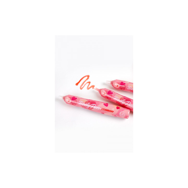 Stylo comestible Fraise