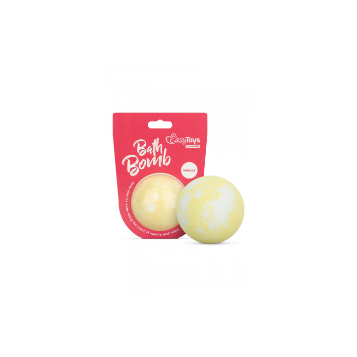 Bombe de bain vanille