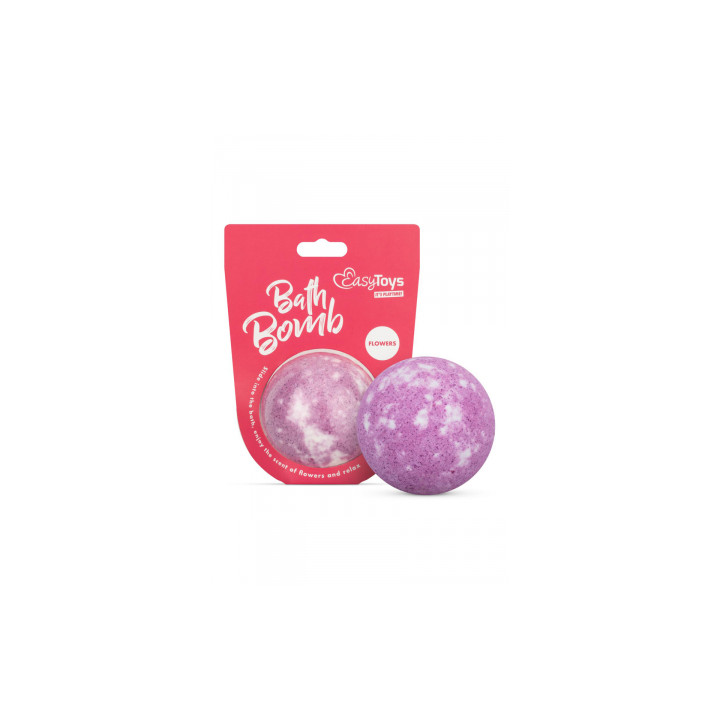 Bombe de bain fleurs