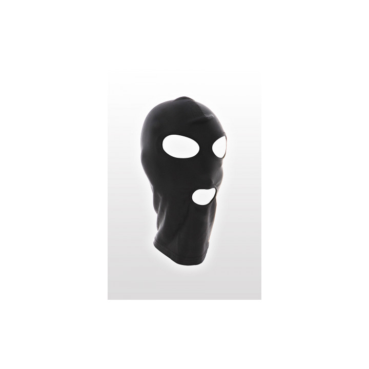 Cagoule BDSM 3 ouvertures - Taboom