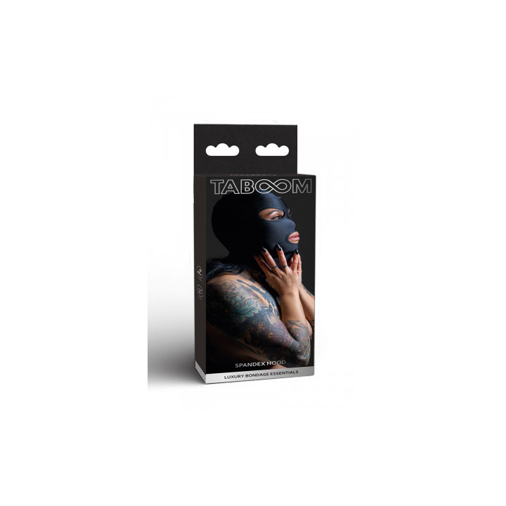 Cagoule BDSM 3 ouvertures - Taboom