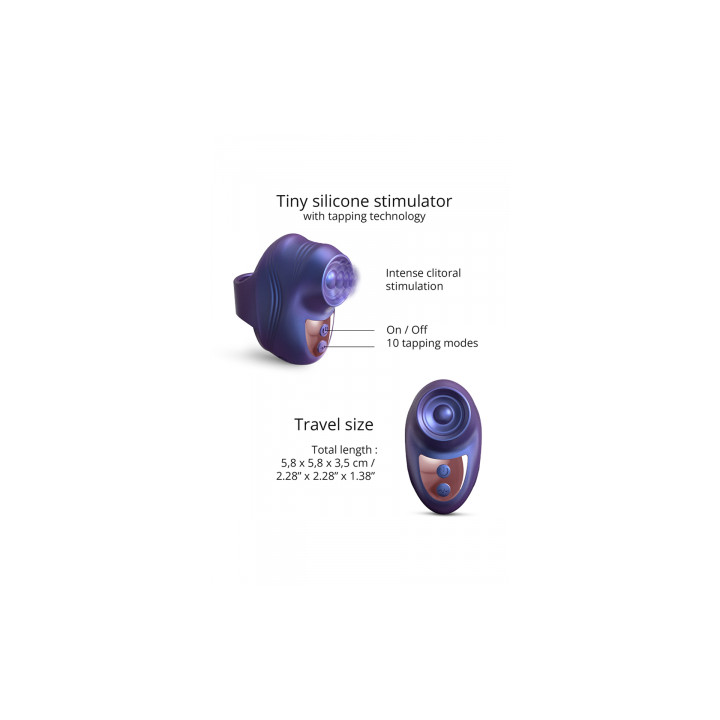 Stimulateur clitoridien Kisscool violet - Love to Love