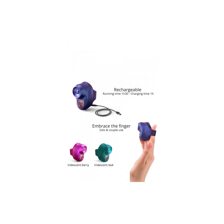Stimulateur clitoridien Kisscool violet - Love to Love