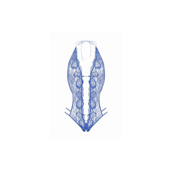 Body string ouvert Renee bleu - Christine
