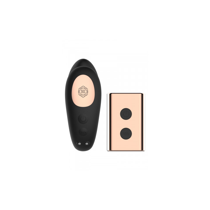 Vibro pour couple C-Shape  - Rosy Gold