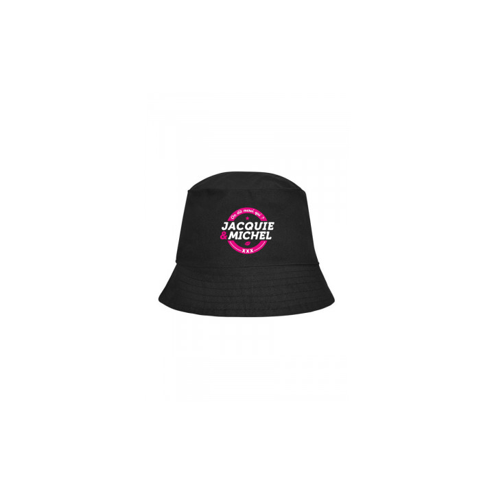 Bob Jacquie et Michel noir - logo rond
