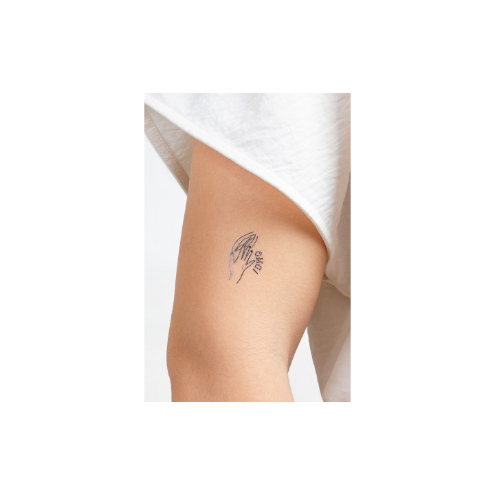 10 tatouages temporaires Kinky Collection - Secret Play