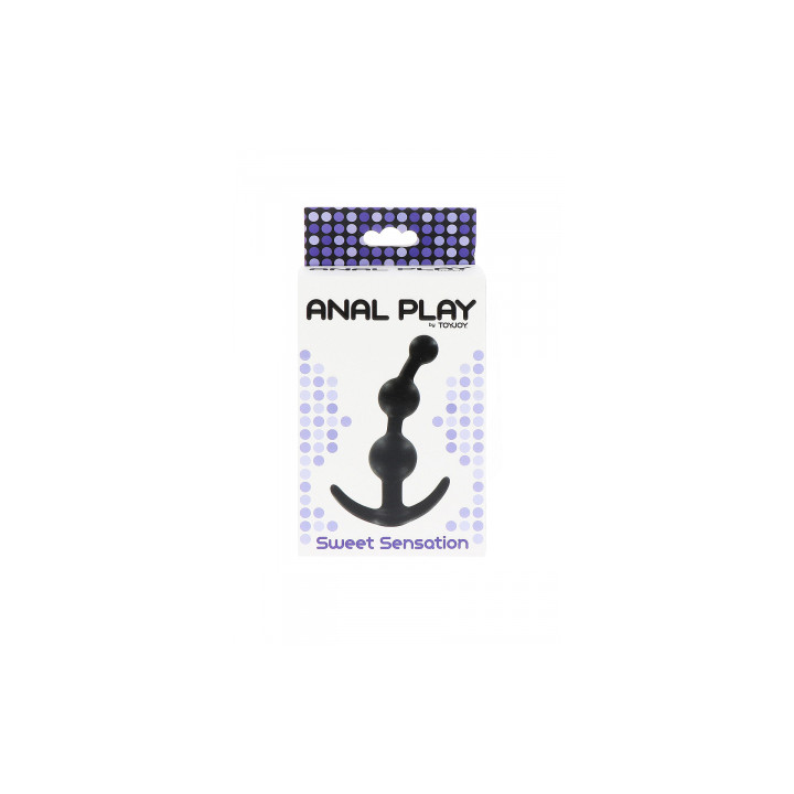 Plug anal Sweet Sensation Beaded - Toy Joy