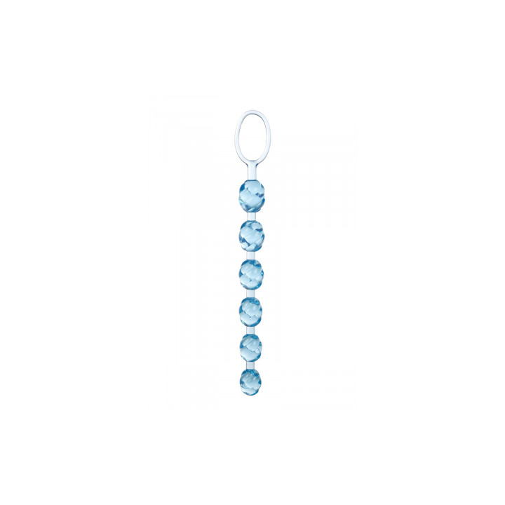 Perles anales CalExotics Swirl bleu