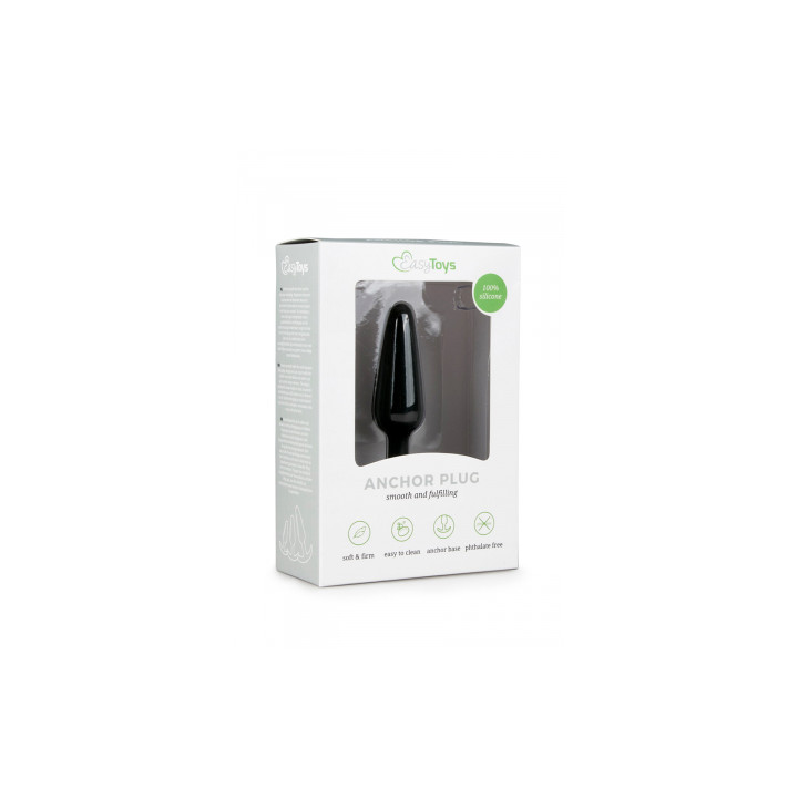 Mini plug Anchor silicone  8 x 2,1 cm - Easytoys