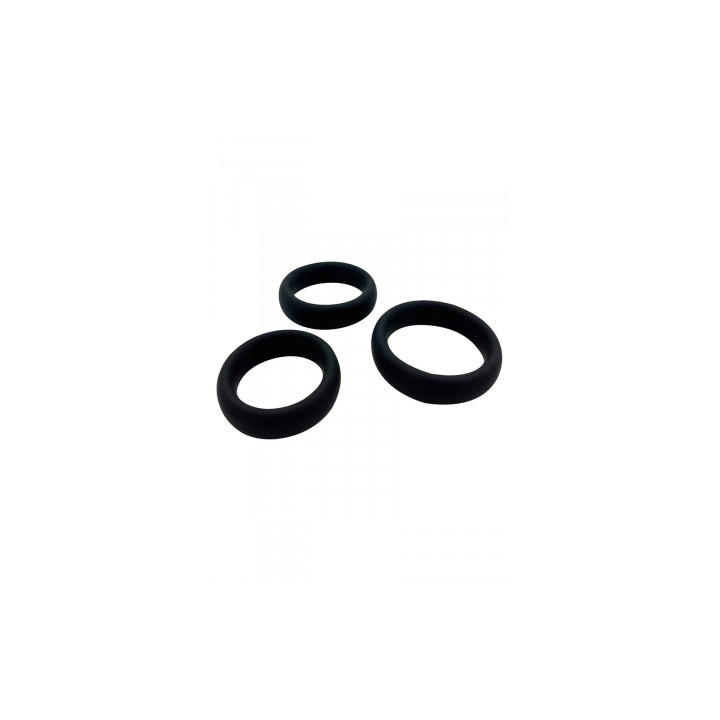 Kit 3 cockrings Sensual Pleasure Rings - Alive