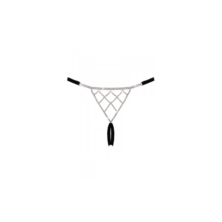String ouvert strass - Cotelli Lingerie