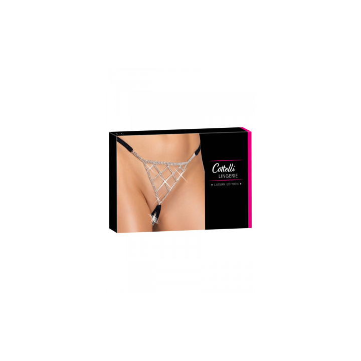 String ouvert strass - Cotelli Lingerie